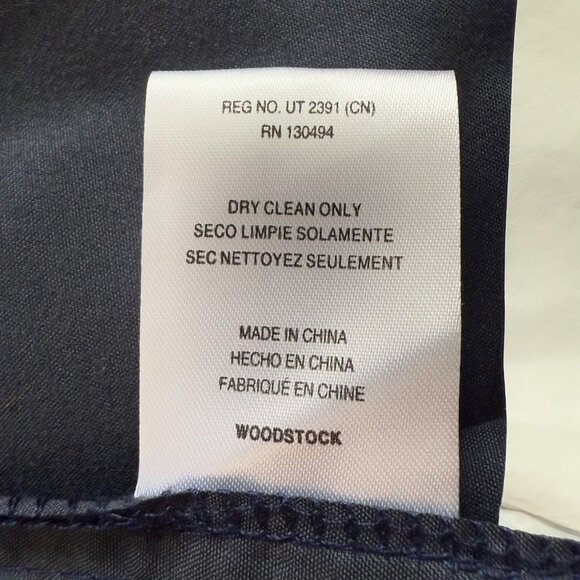 (2) Five Queens Court Woodstock Blue Gold Damask King Sham Pillowcases 35.5” - Picture 12 of 15